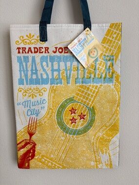 Trader Joes NASHVILLE Reusable Bag (NWT)